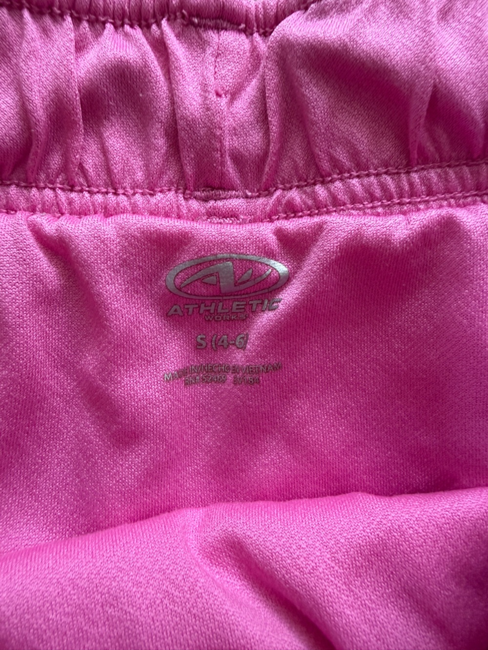 Athletic Works Hot Pink Women’s Running Shorts - Picture 2 of 2